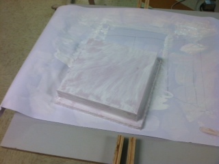 Male Mold Gesso